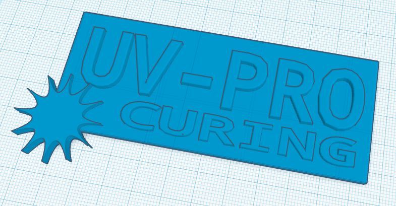sign for DIY UV curing machine 