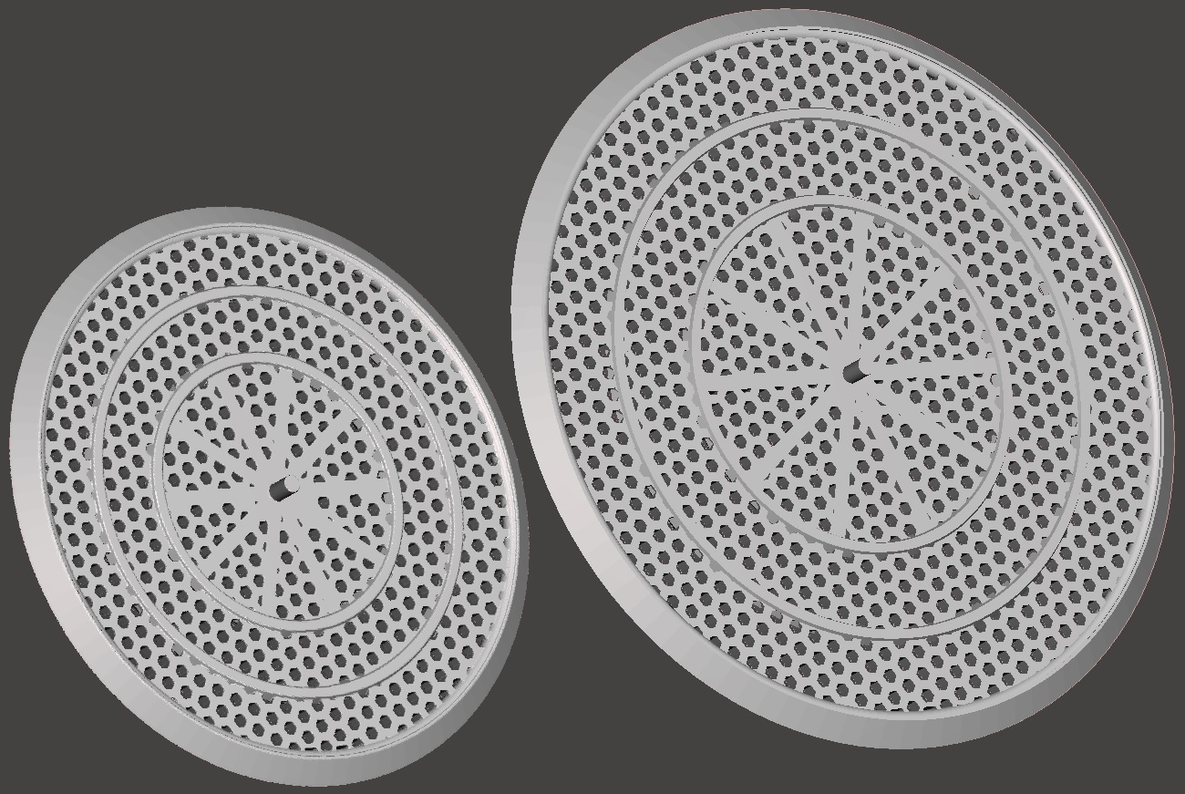Bee waterer -/- sugar water floating feeder (for 2 and 5 gallon buckets)