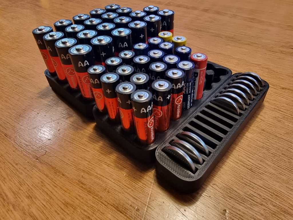 Battery tray Collection AA, AAA, CR2032