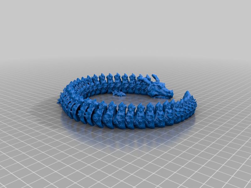 ARTICULATED Flame Dragon Remix