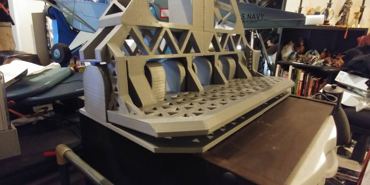 Remix of Strongback Falcon Heavy Launch Pad