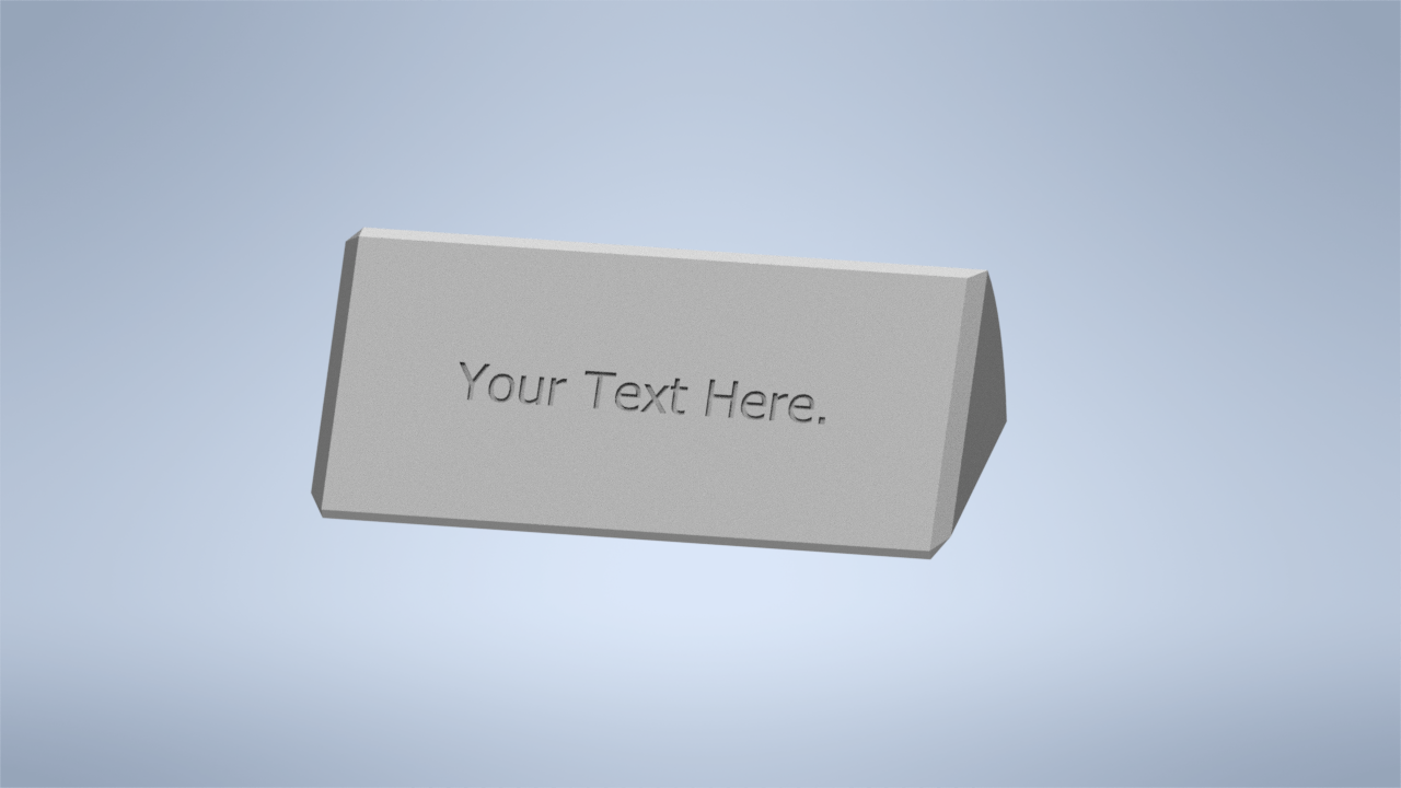 Customisable Text Block