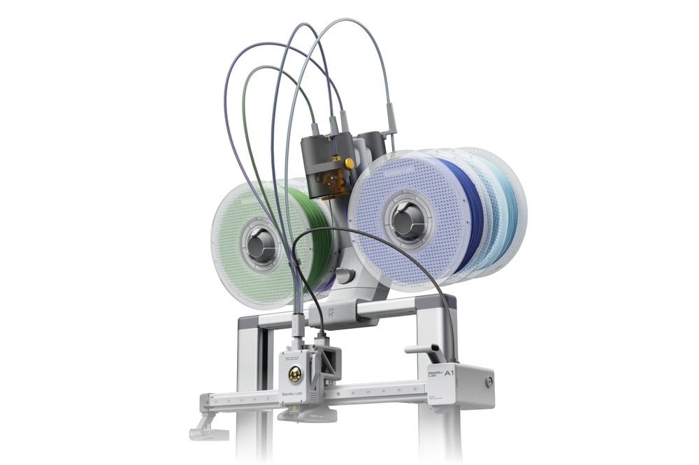 Miniatura 10 do modelo 3D AMS Lite Top Mount for Bambu Lab A1