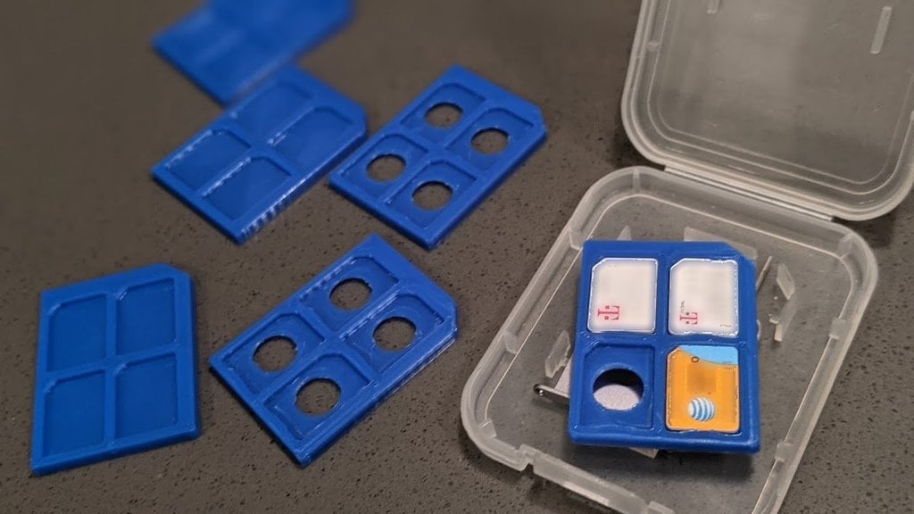 nano-SIM to SD-card adapter (remix)
