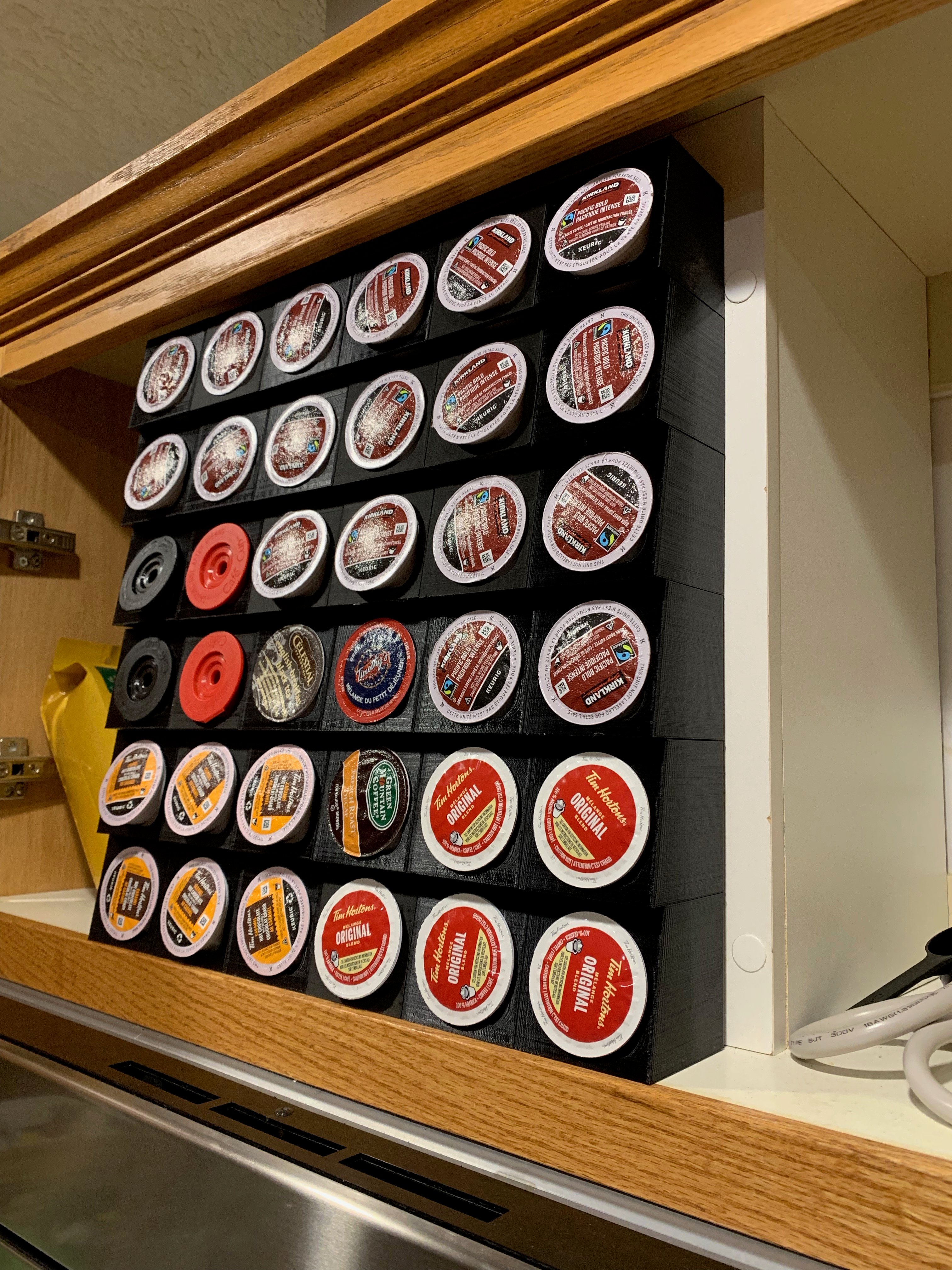 Stackable K cup holders