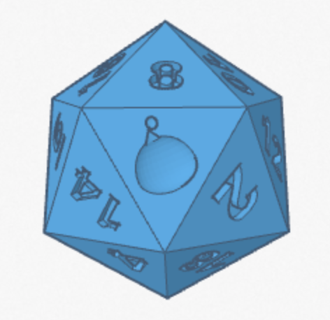 Chao Themed D20