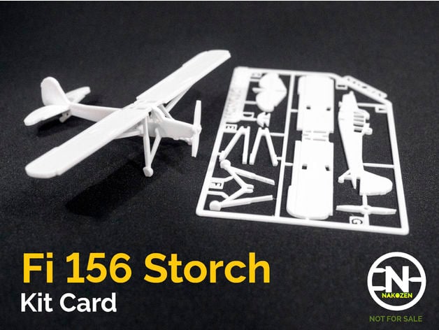 Fi 156 Storch Kit Card