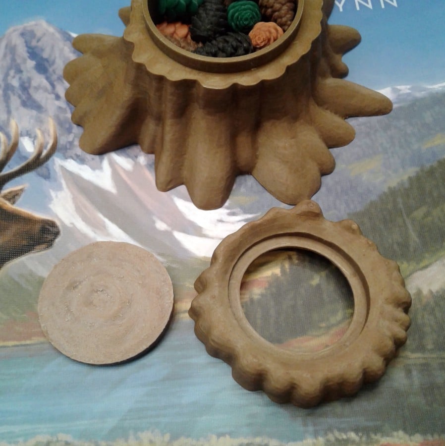 Cascadia: Remixed Stump Container Lid