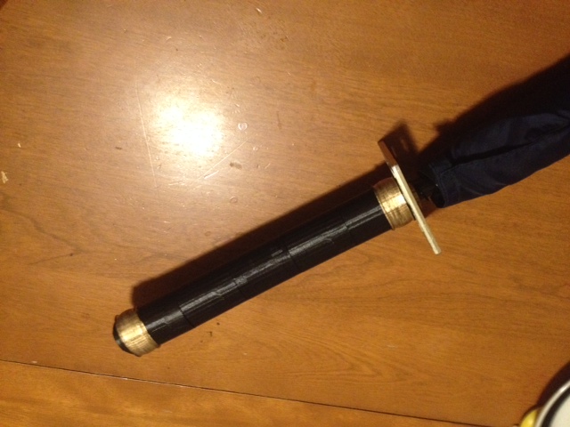 modular boken sword umbrella handle NEW blade!