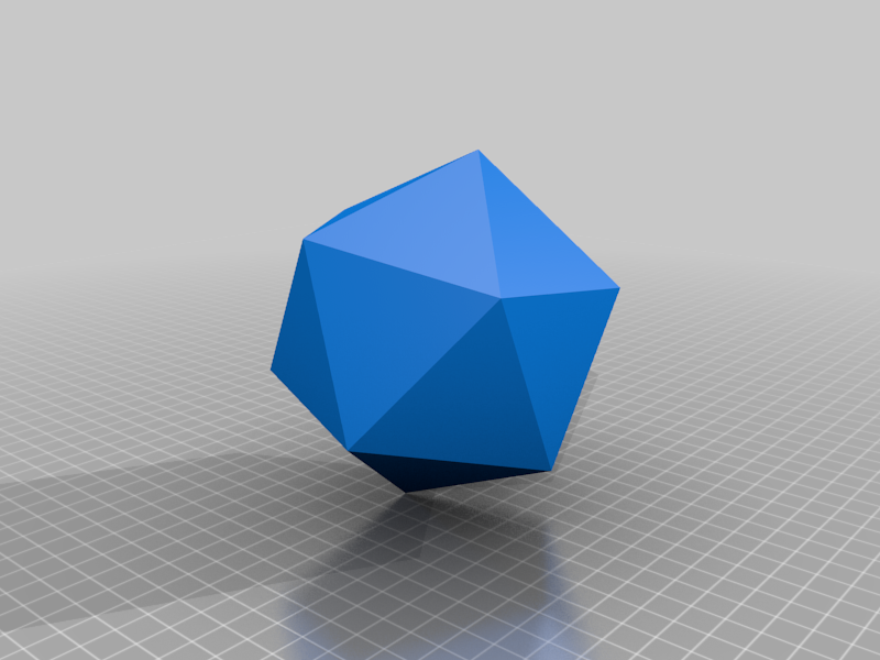 D20 Blank (Icosohedron)
