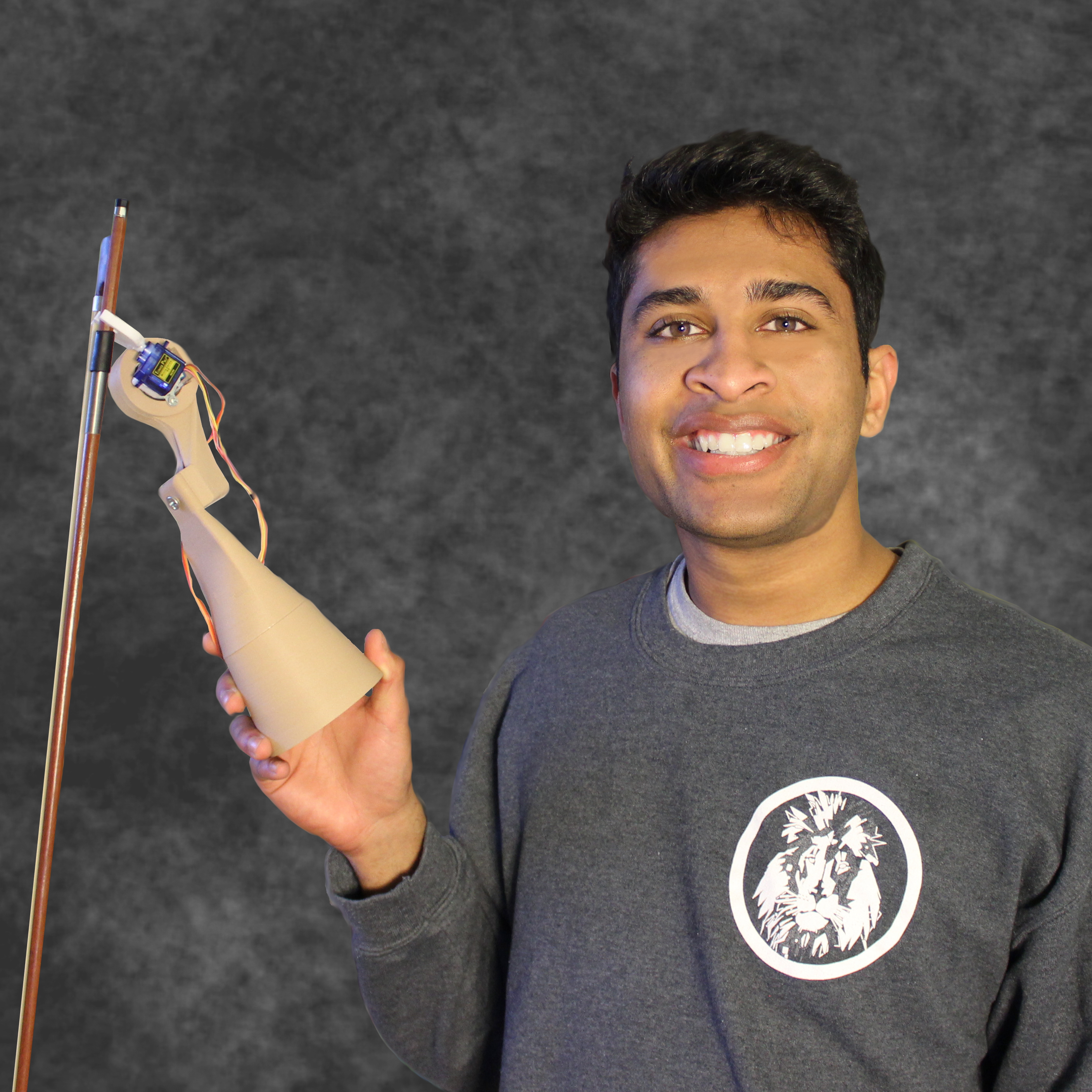 Stradavinci // String Instrument Prosthetic Arm