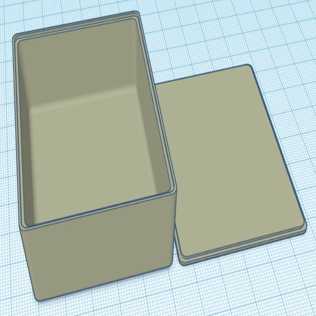 Parametric Rounded Corner Box with Optional Lid