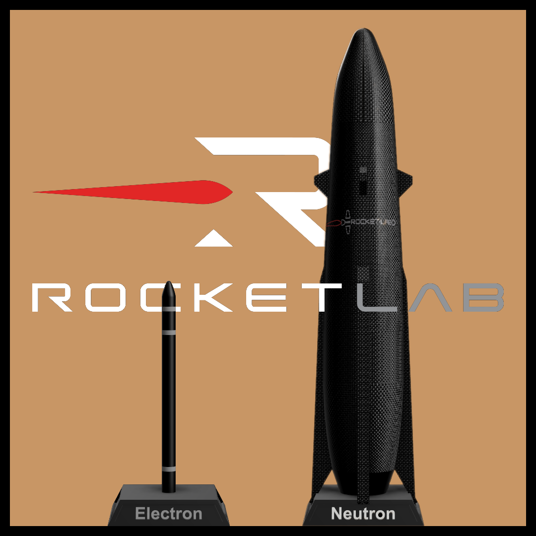 1:200 Rocket Lab Launch Vehichles