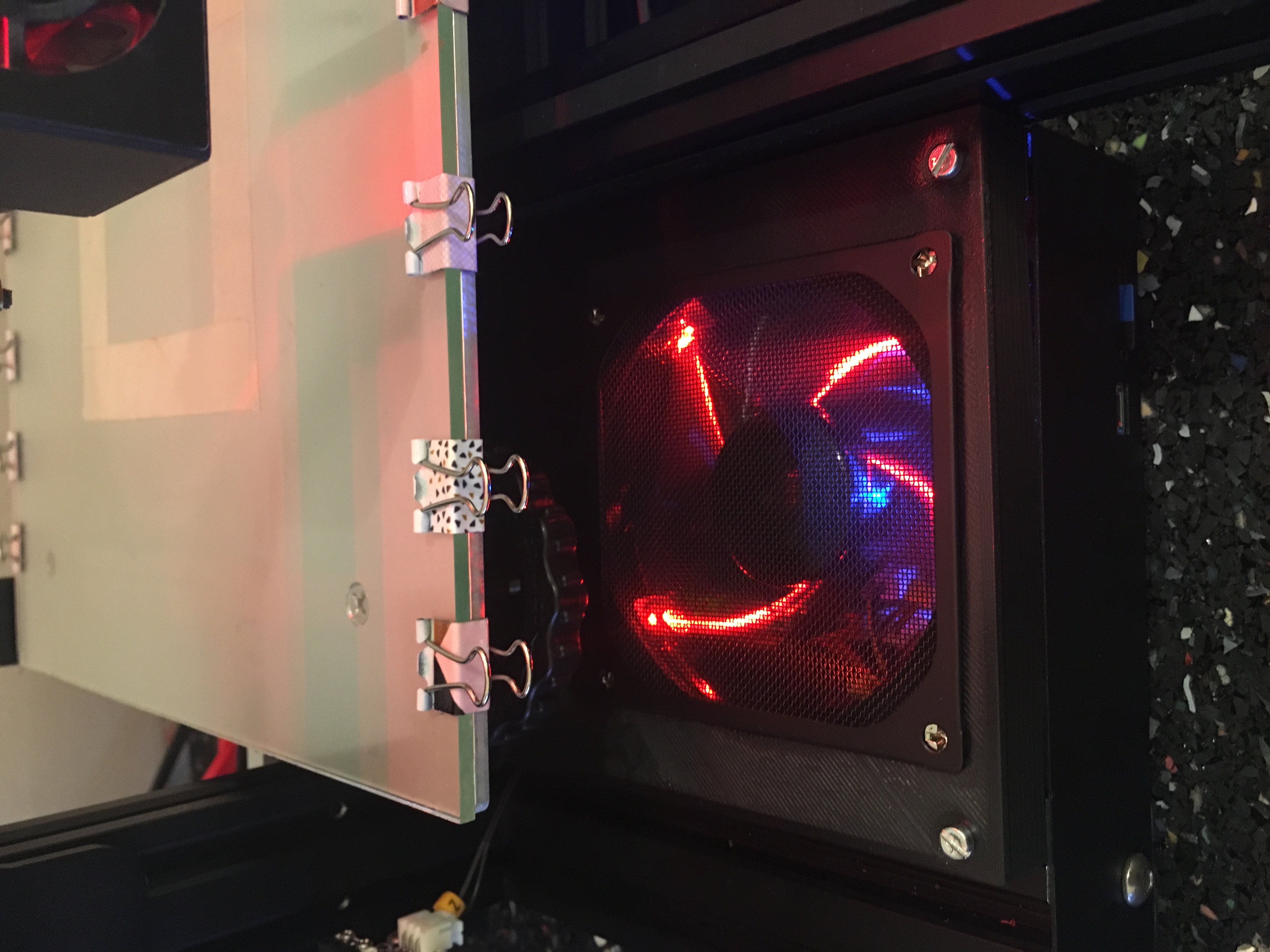 Ender 3 Motherboard FAN Upper Case 80mm