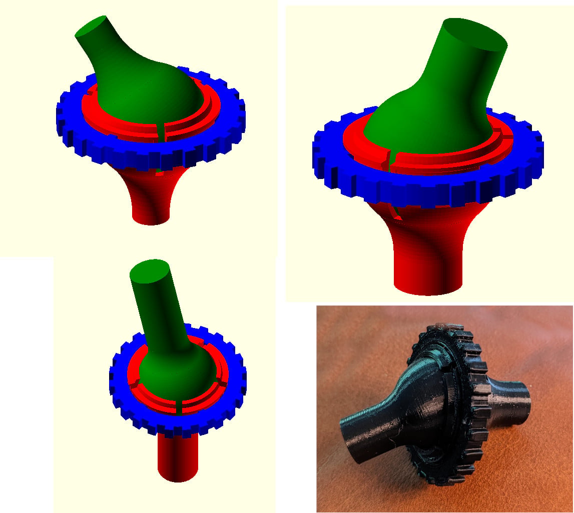Locking Ball and Socket Joint