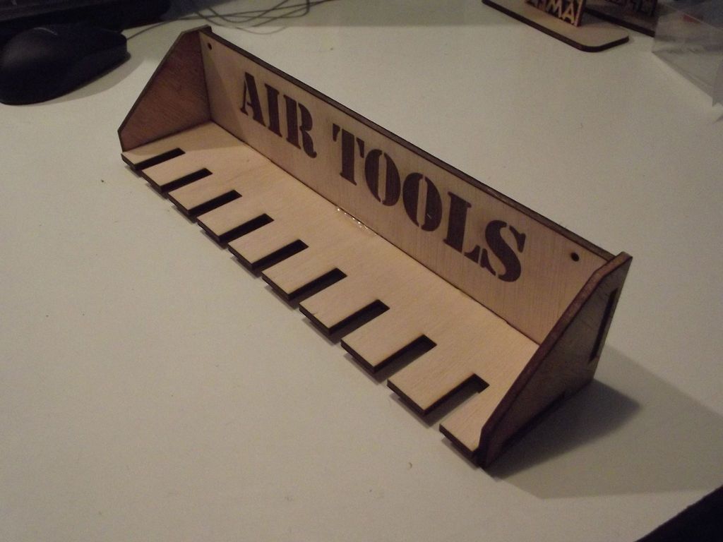 Air tool holder SVG