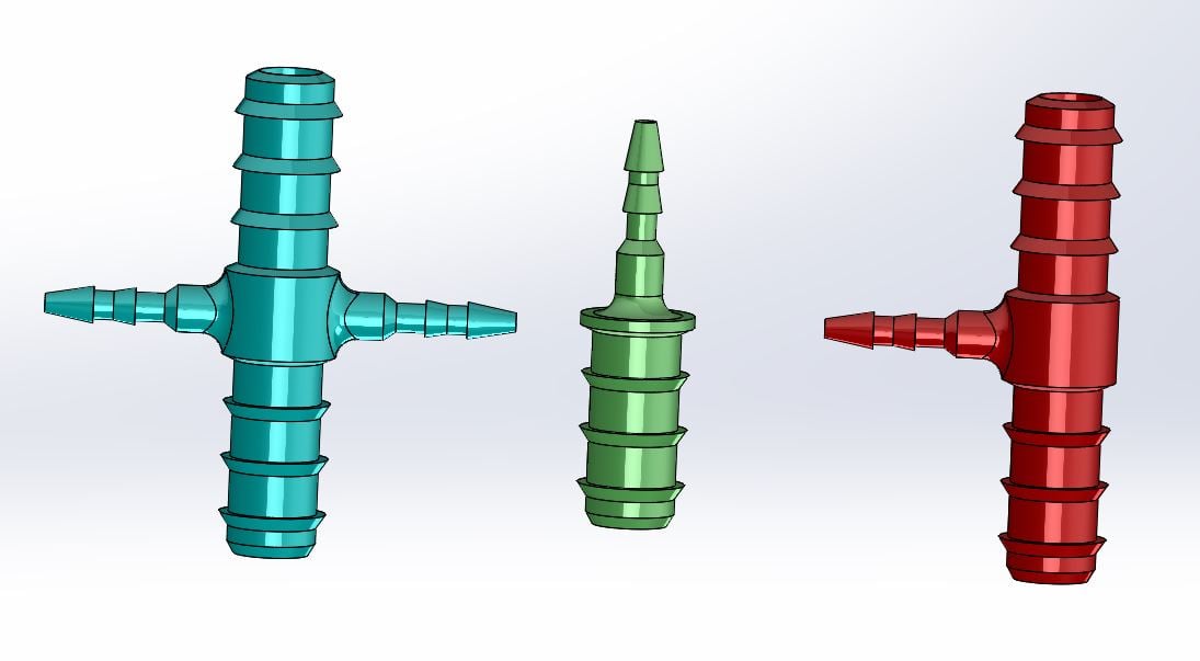 1/2" pipe soaker pipe (micro poreux) to microdrip