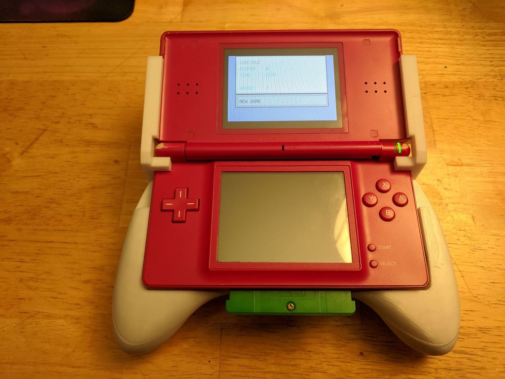 Nintendo DS Lite Grip with Screen Holder Cutout