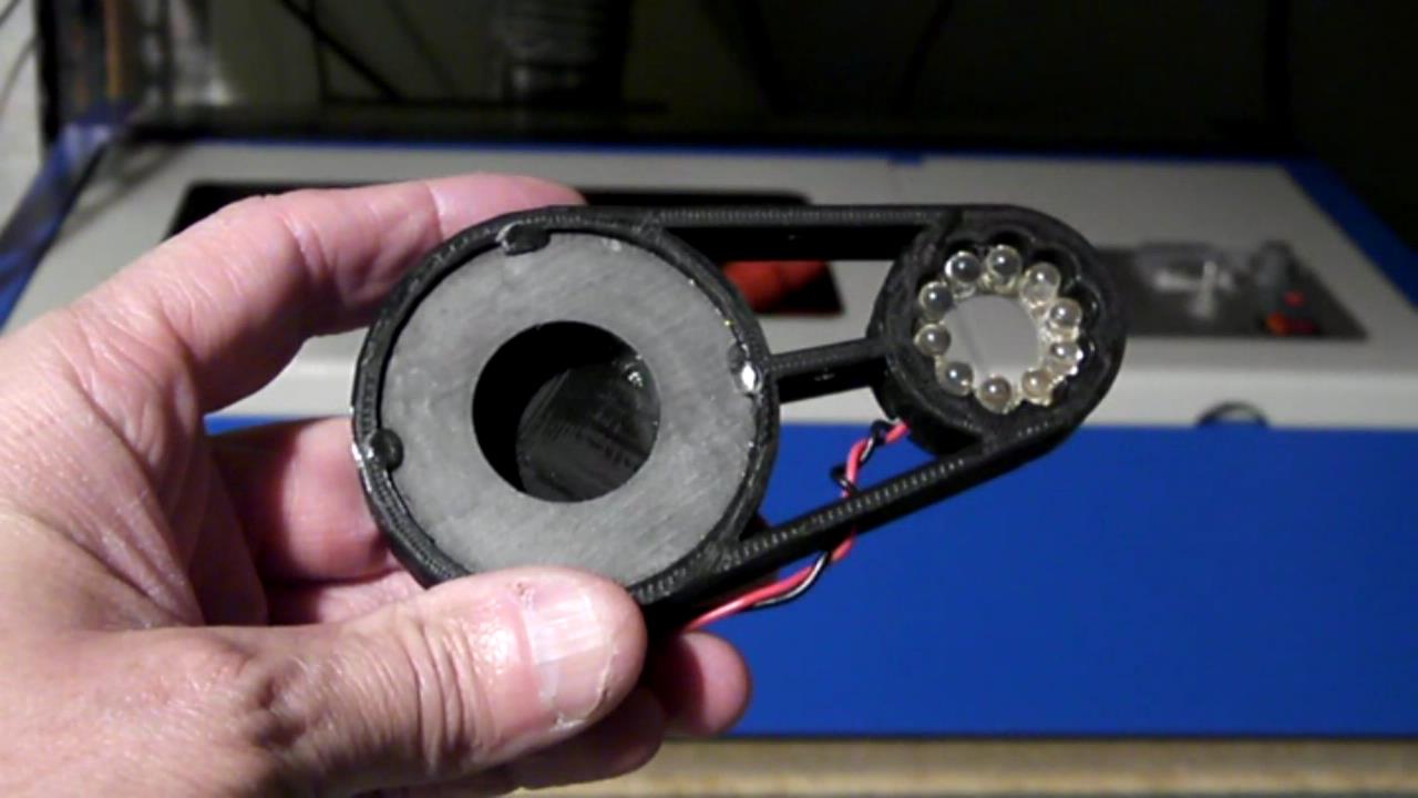 LED Ring Laser Position Indicator