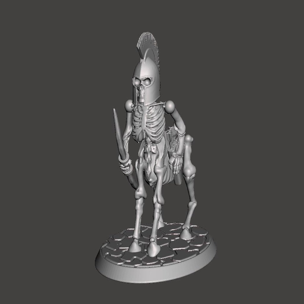 28mm - Undead Skeleton Centaur with Longbow