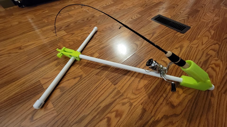 Remixed adjustable backend for 1/2 PVC version of the Bite Me Tip up