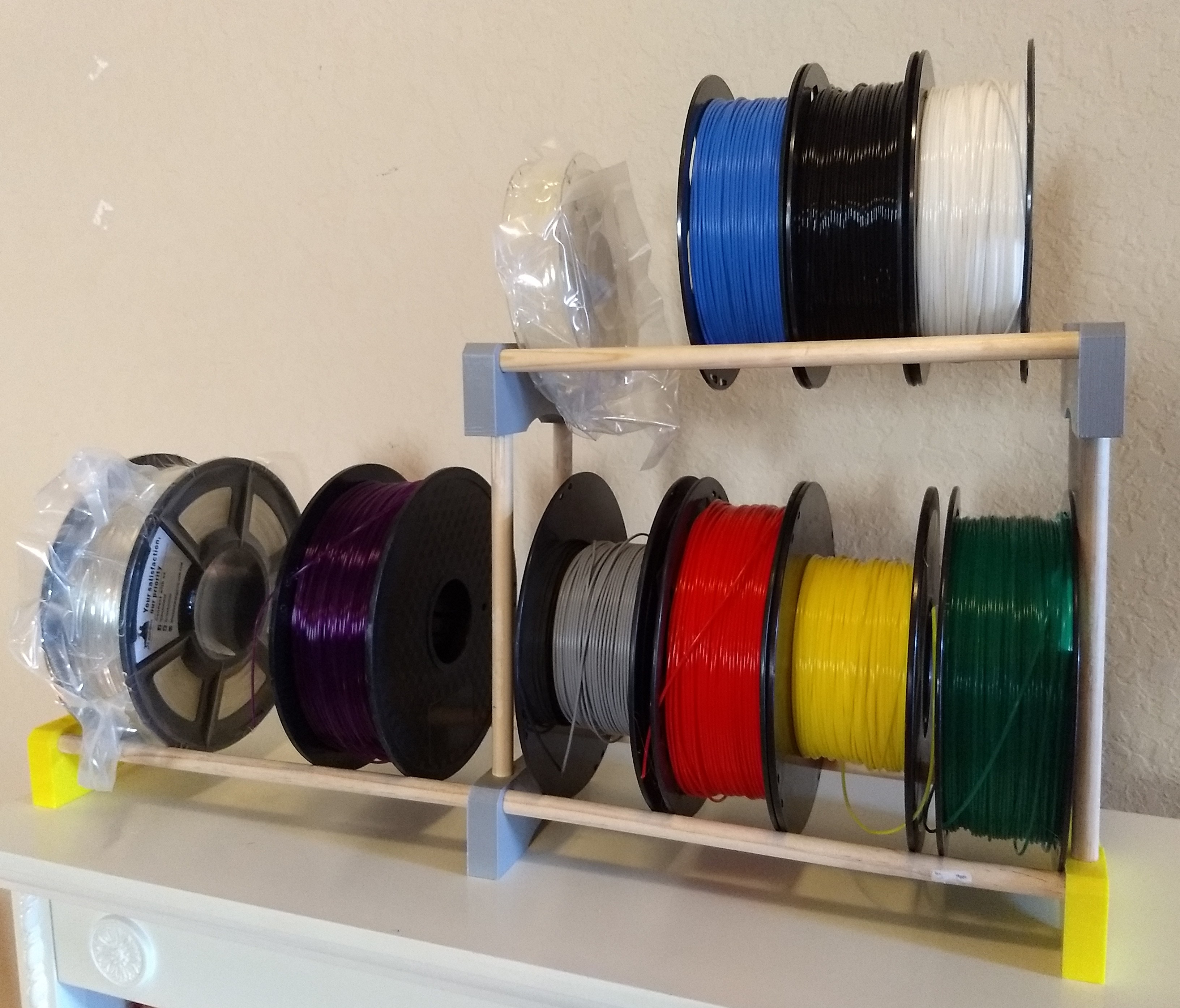 .5" Dowel Filament Spool Bracket