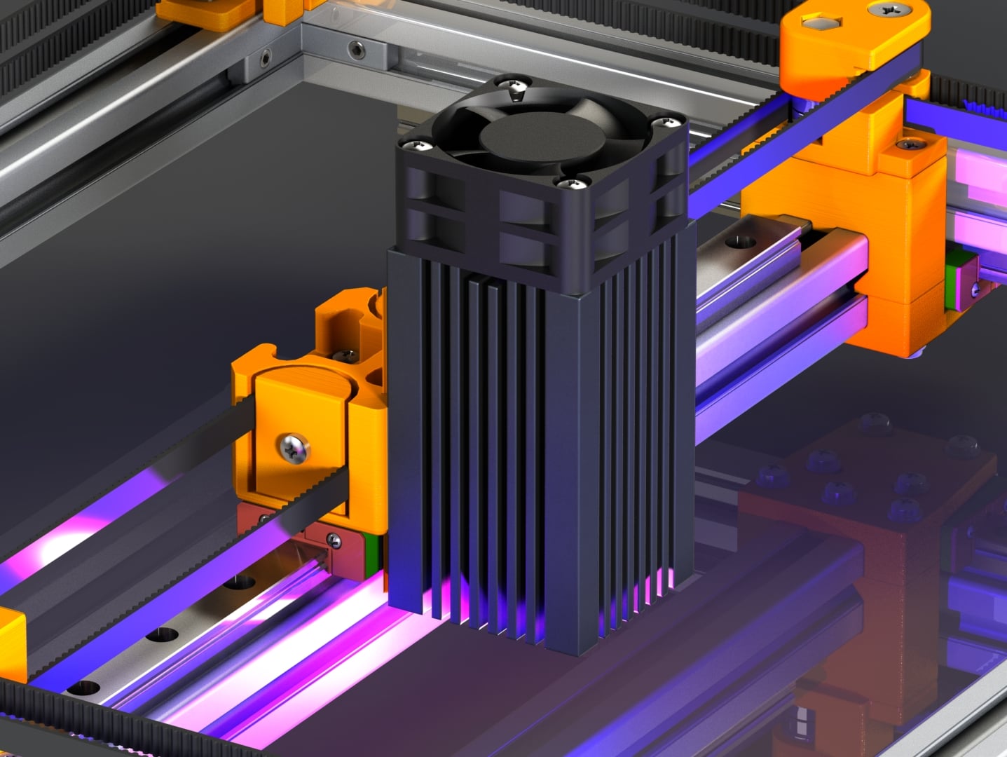 Laser Module Mount (for the CoreXY Frame v.2.x)