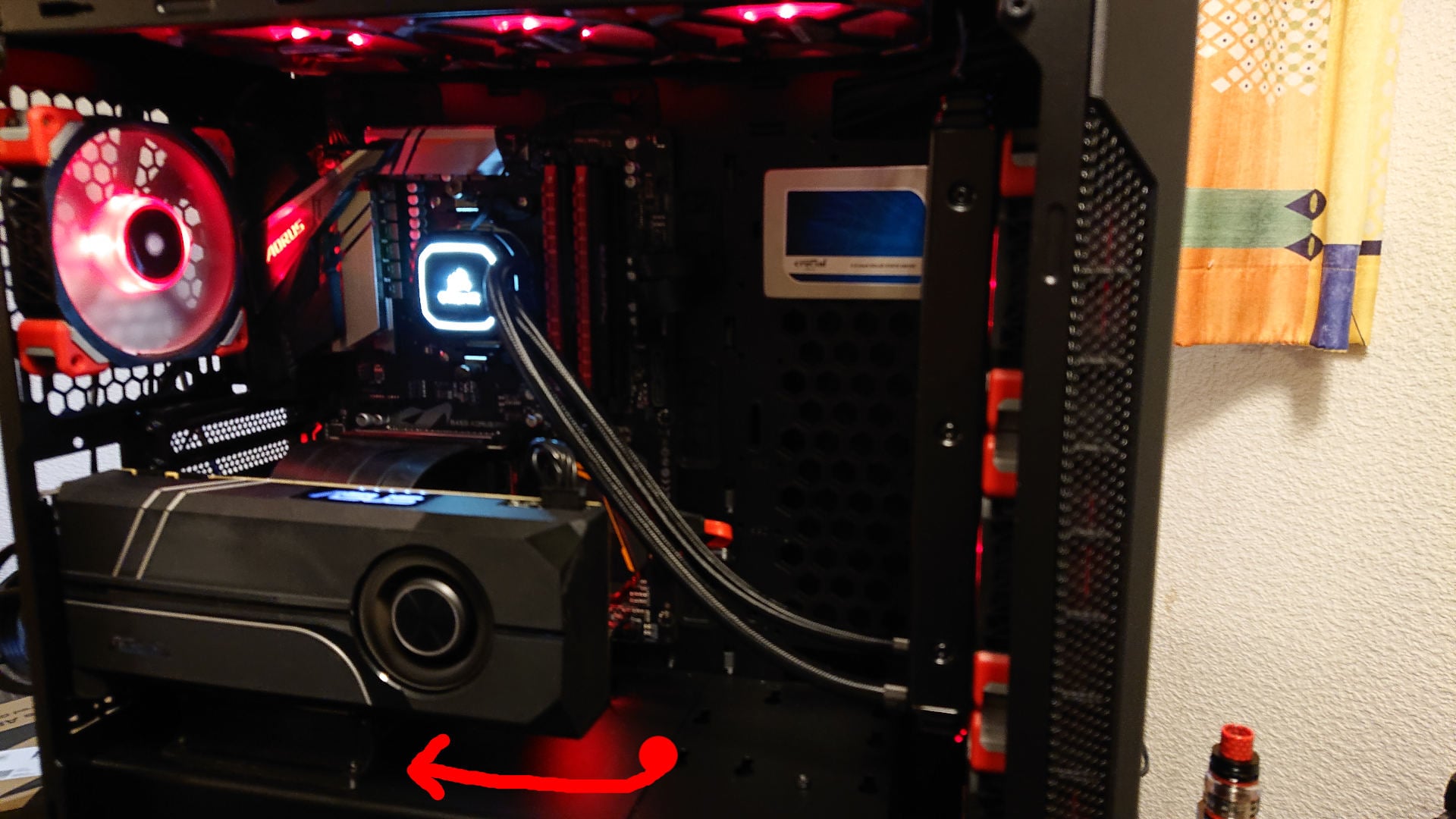 SilentiumPC Armis AR7X Vertical GPU Mount Holder