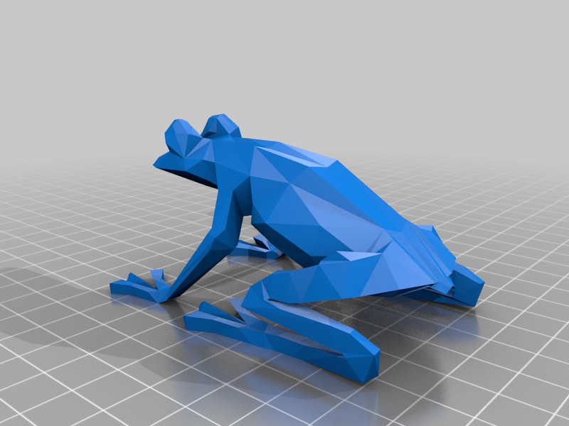 Low Poly Tree Frog