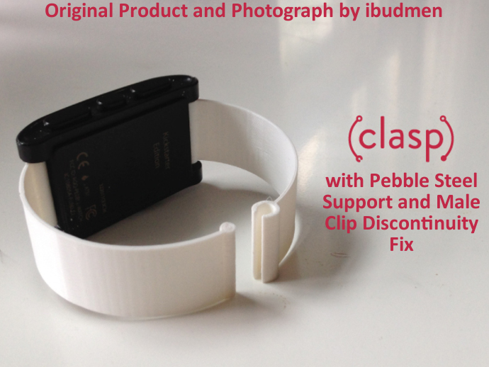 CLASP | Pebble Steel Edition