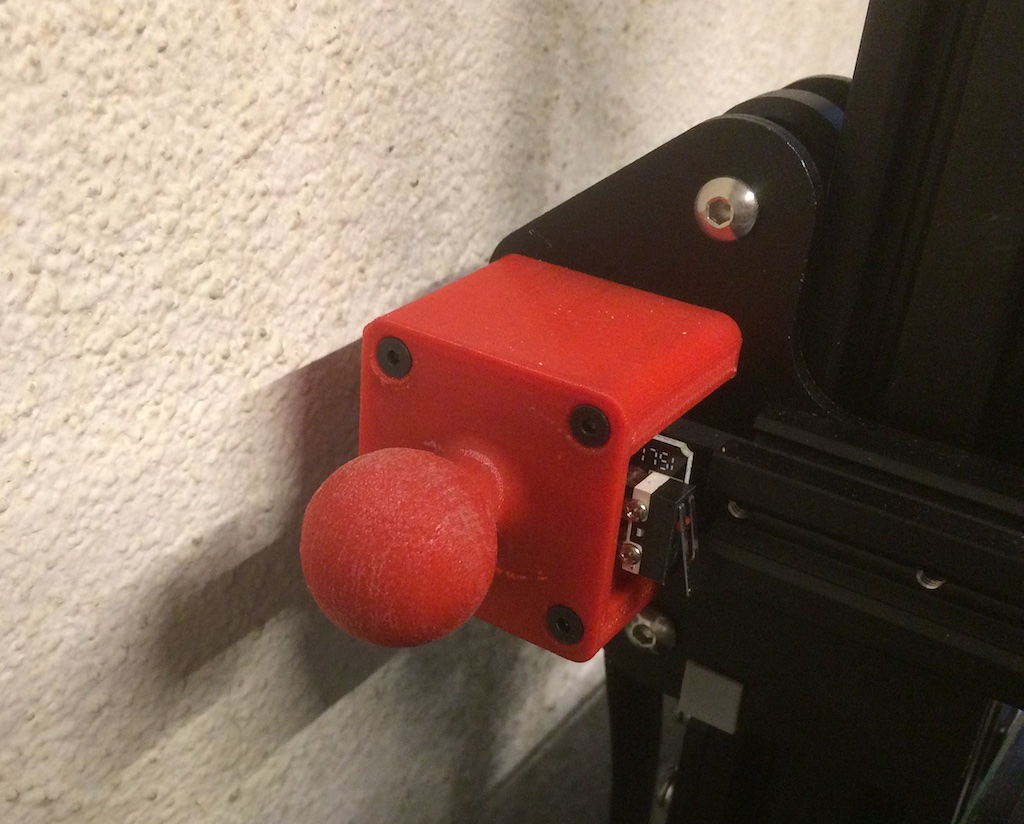 CR-10 X-Axis Cover with 1" RAM compatible mount