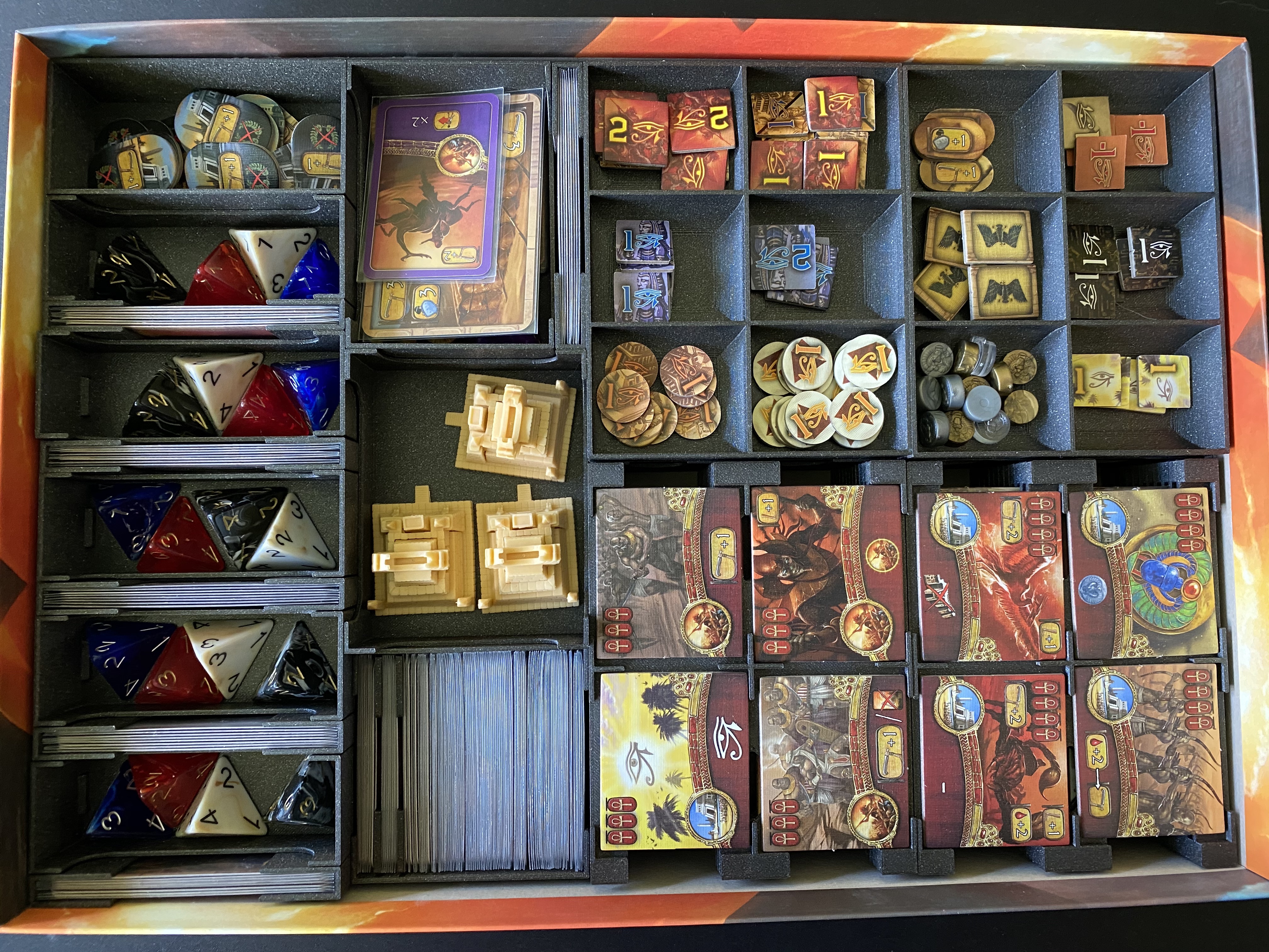 Kemet All-in-One Insert (organizer for all expansions & sleeved cards)