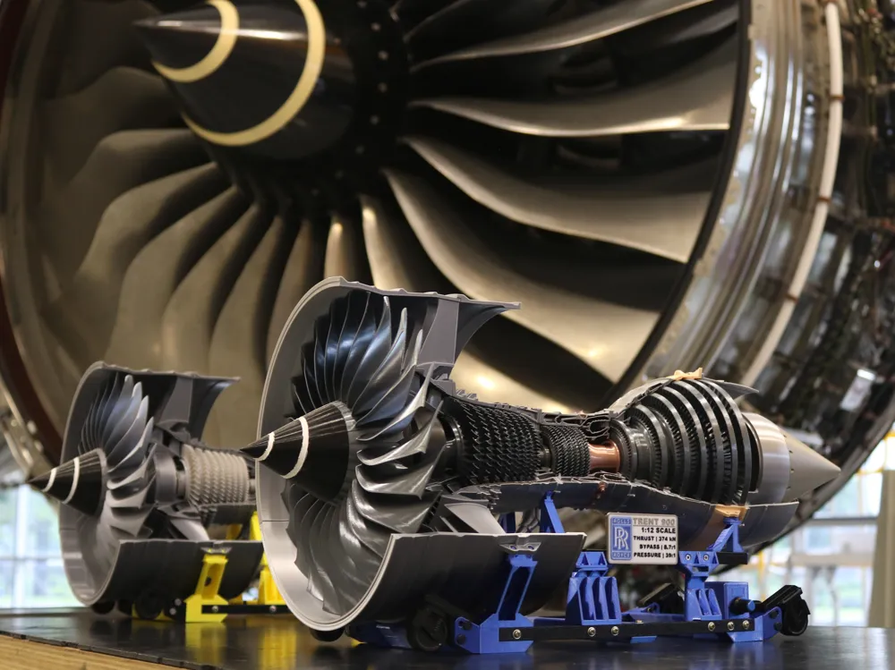 Trent 900 Turbofan Jet Engine Model - Airbus A380 by ItsMeAidanYT