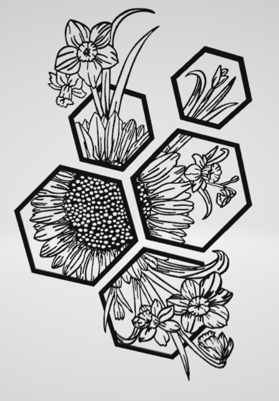 Hexagon Flowers
