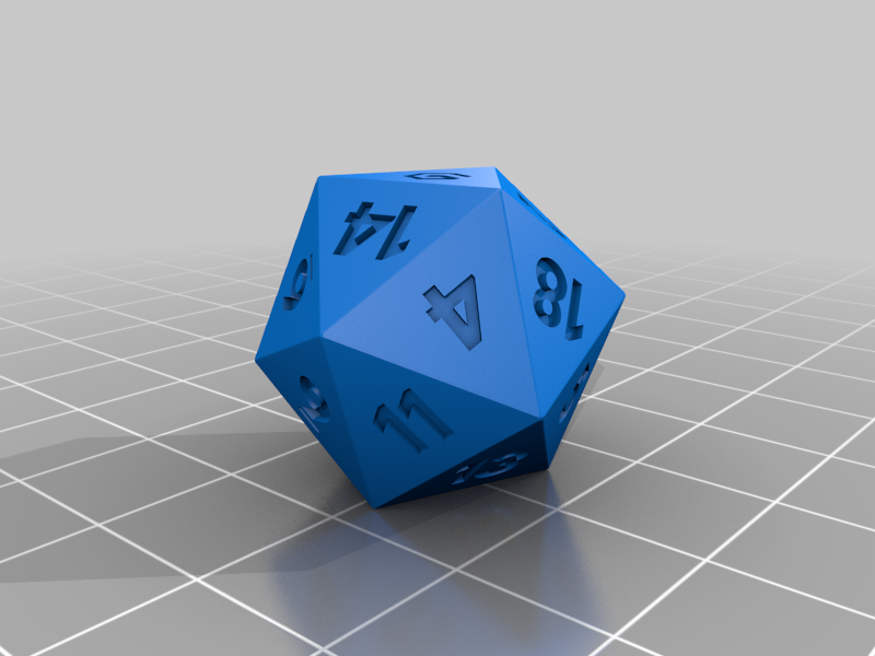 AnyCubic Customized D20 