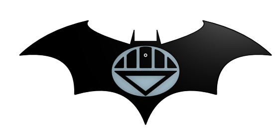 Blackest night inspired batman chest emblem