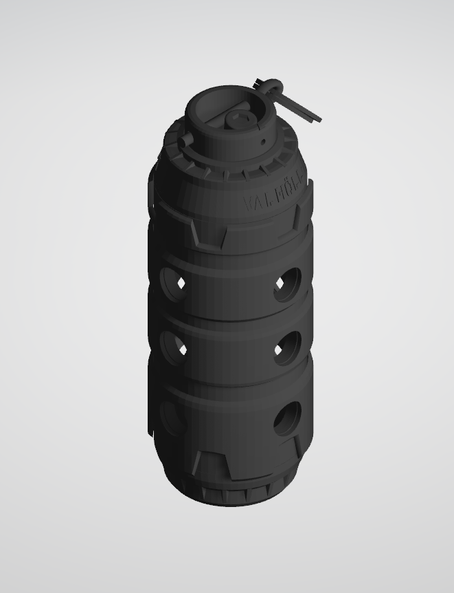 Airsoft .►. Impact Sound Grenade 40mm PVC By Goticwar