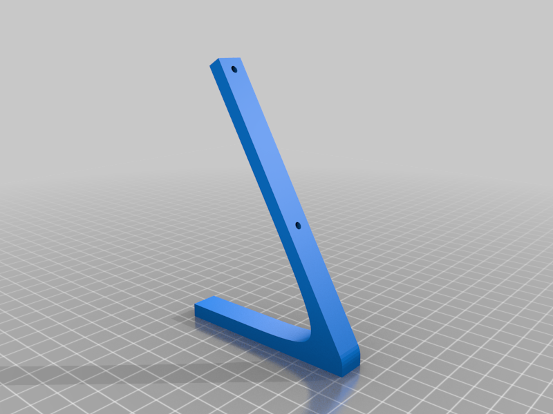 Minimalist Stand for the Raspberry Pi 7" Touch Display