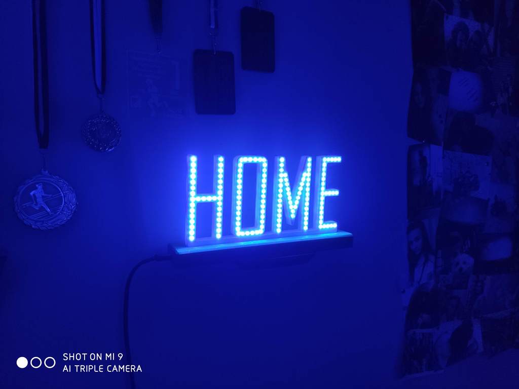 HOME LED 5mm ornament inscription gift
