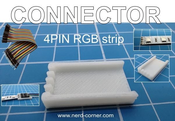 connector  4PIN RGB strip