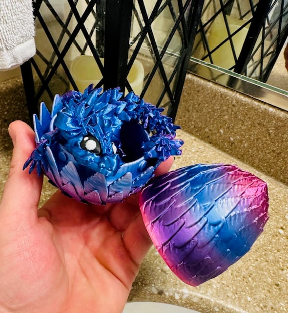 Twisted3Dprints Dragon Egg (Fast Thread)