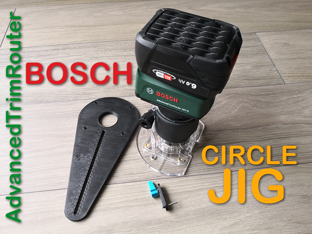 Bosch AdvancedTrimRouter Circle Jig