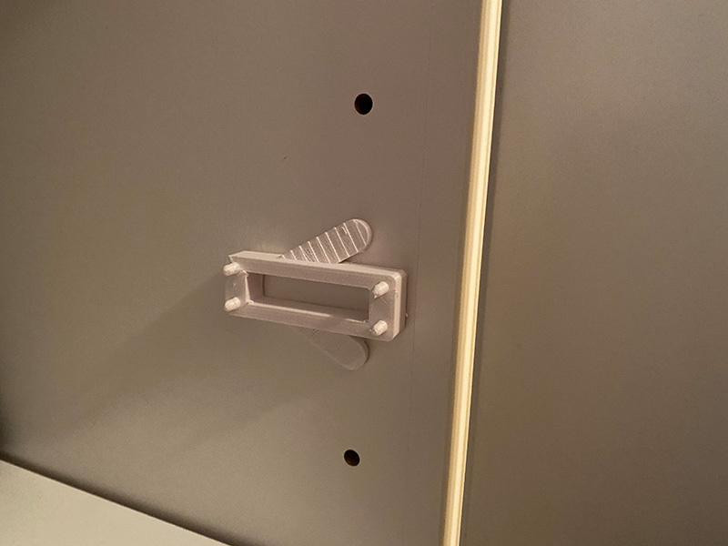IKEA PAX Drilling adapter for LED Light Cabinet Hinges