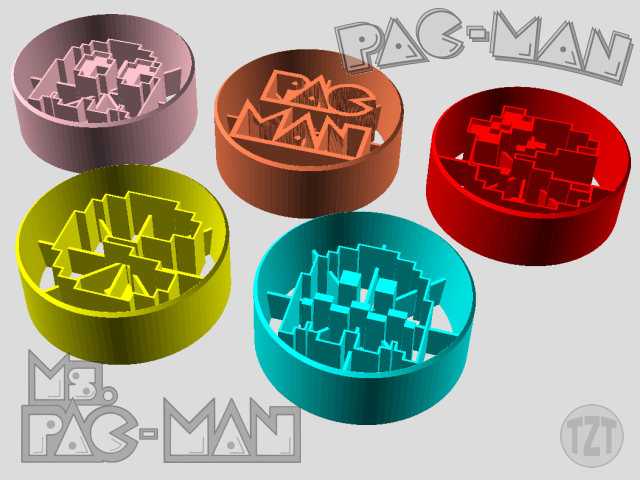 Pac-Man Cookie Cutter Set