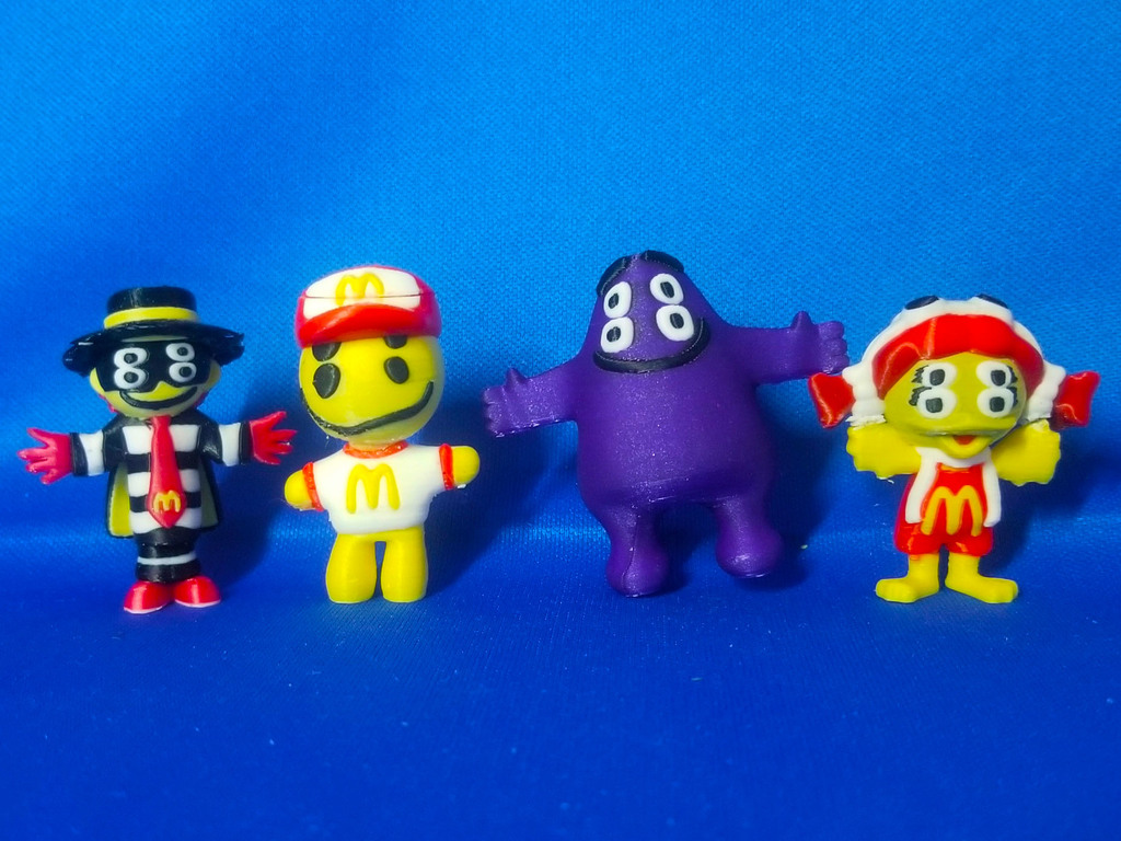 Adult Happy Meal Unlimited Edition Toys
