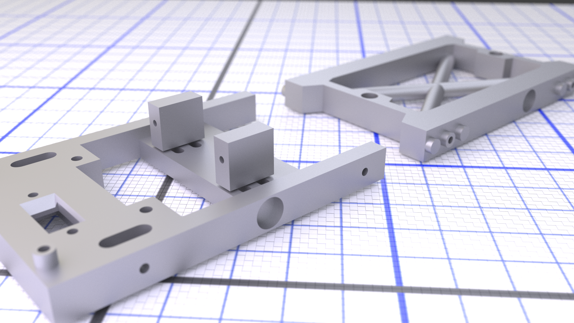 MN D90 Chassis Parts