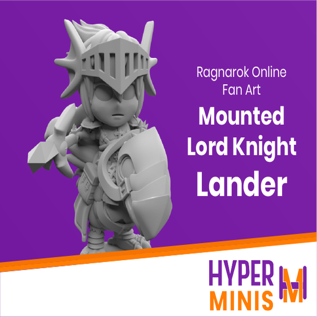 Chibi Lord Knight Lander | Ragnarok Online Fan Art