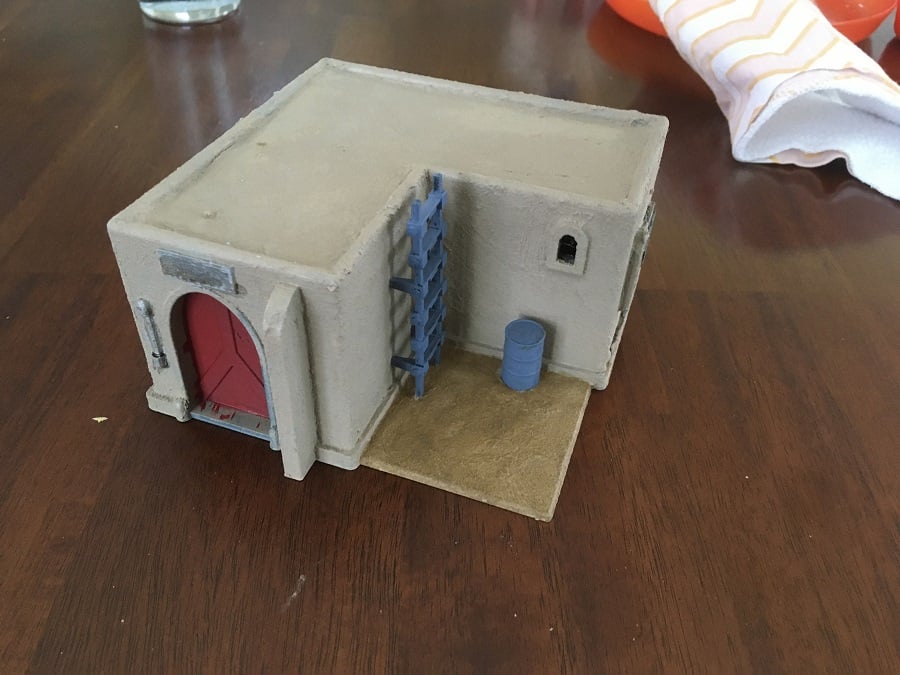 Star Wars legion Tatooine House L shape
