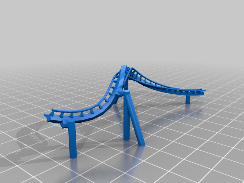 Roller Coaster Corkscrew Inversion
