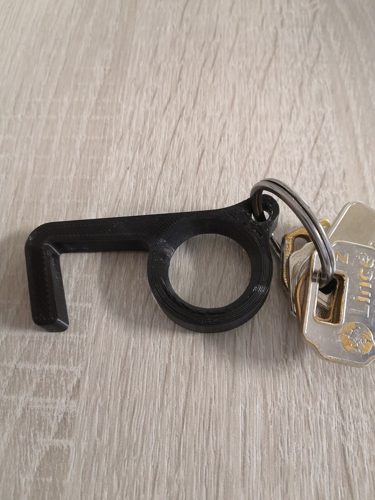Doorknob key chain COVID